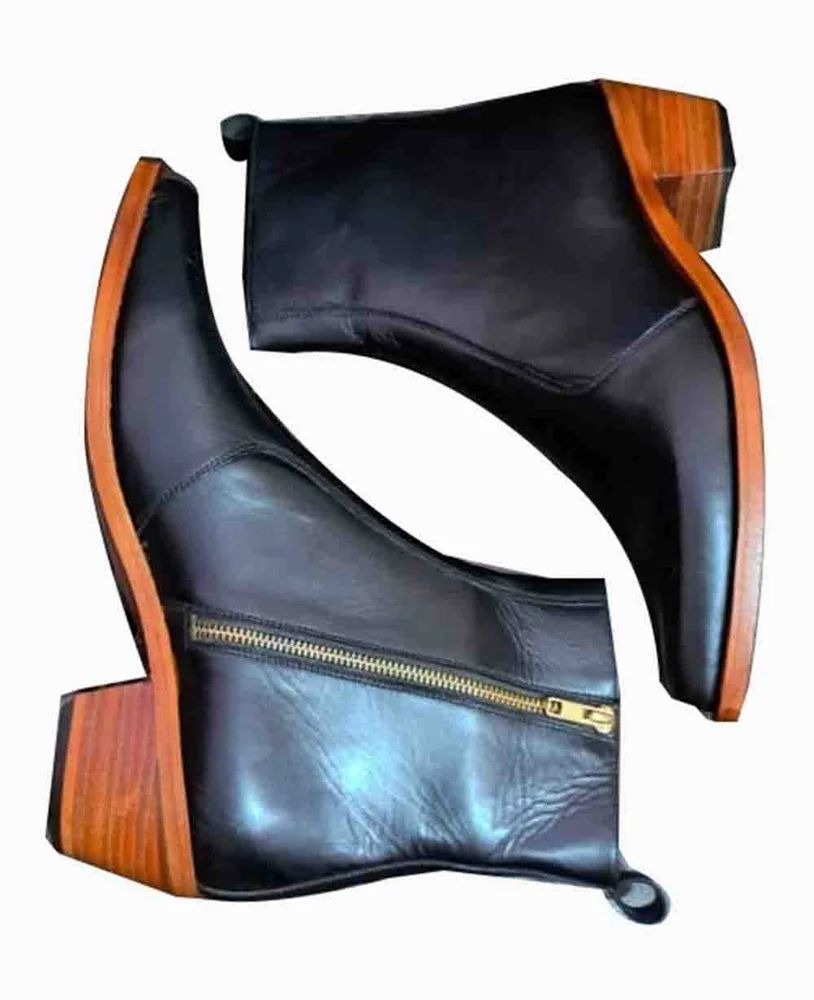 Men's Pointed Toe Ankle Boots