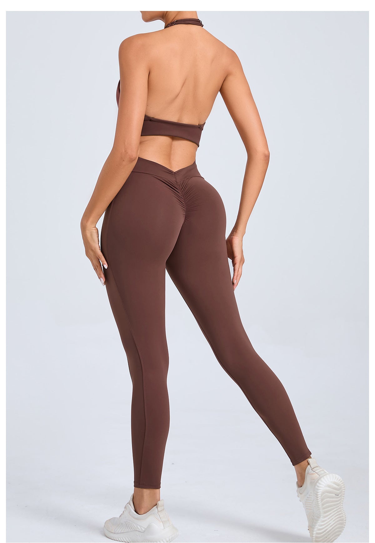 Halter Neck Side Pocket Jumpsuit