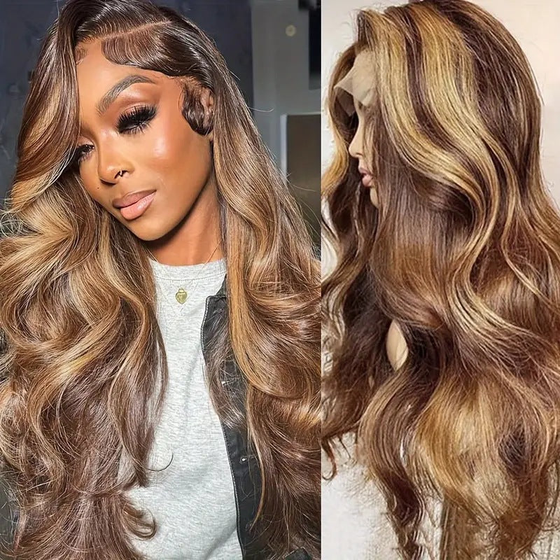 Front Lace Large Wave Curly Wig
