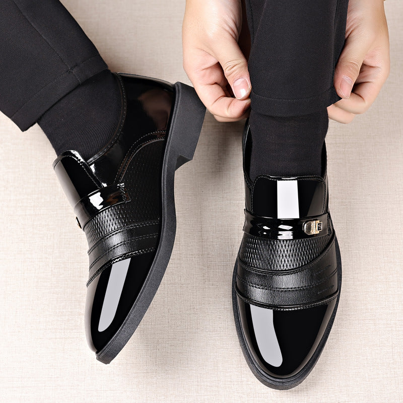 Men's Casual Business Formal All-match Mirror Shoes