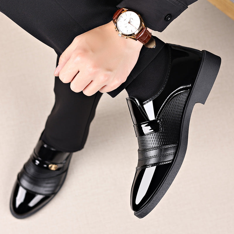 Men's Casual Business Formal All-match Mirror Shoes