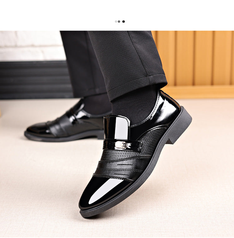 Men's Casual Business Formal All-match Mirror Shoes
