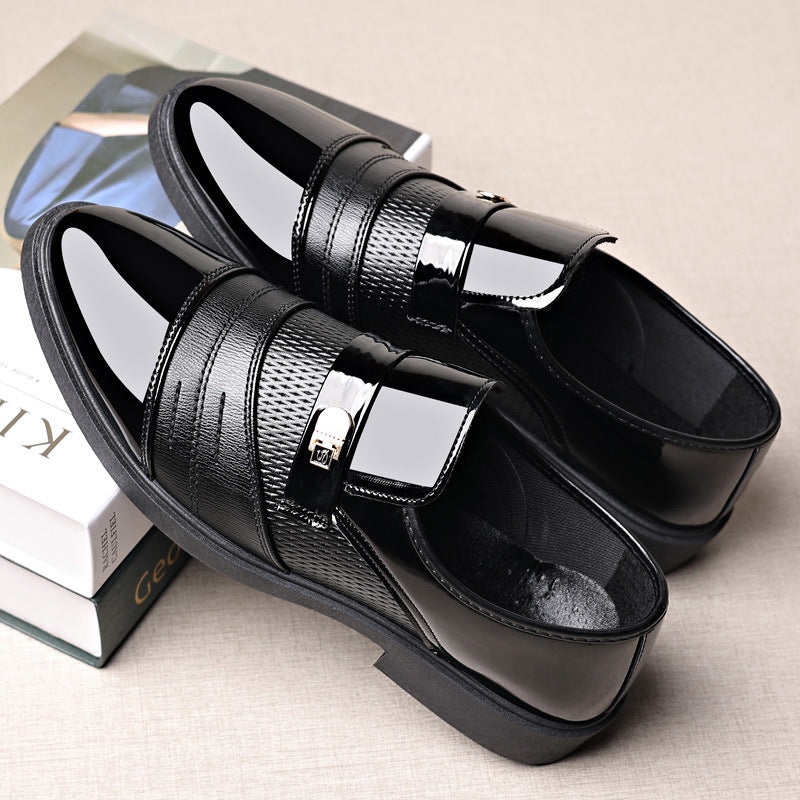 Men's Casual Business Formal All-match Mirror Shoes