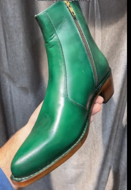 Men's Pointed Toe Ankle Boots