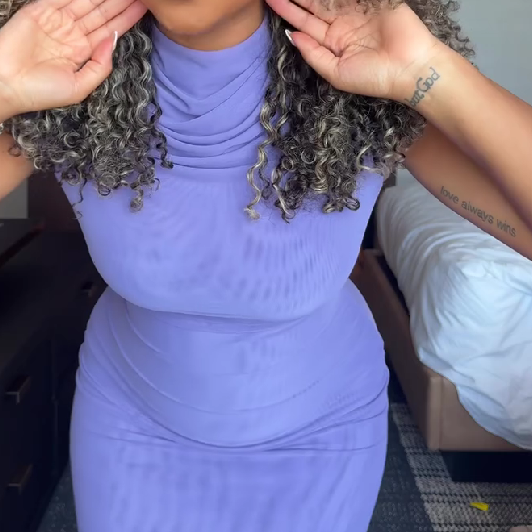 High Waist Slim Sexy Sleeveless Long Dress
