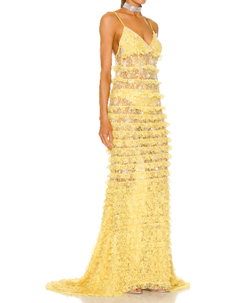 Delphi Tiered Lace Dress