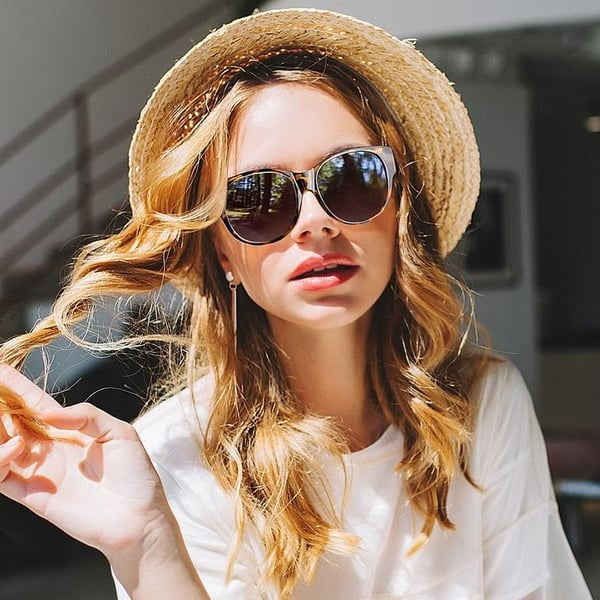 New Polarized UV400 Protection Cat-eye Sunglasses