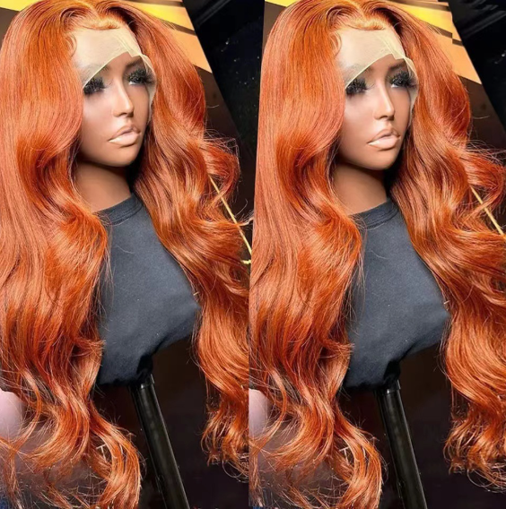 Front Lace Large Wave Curly Wig