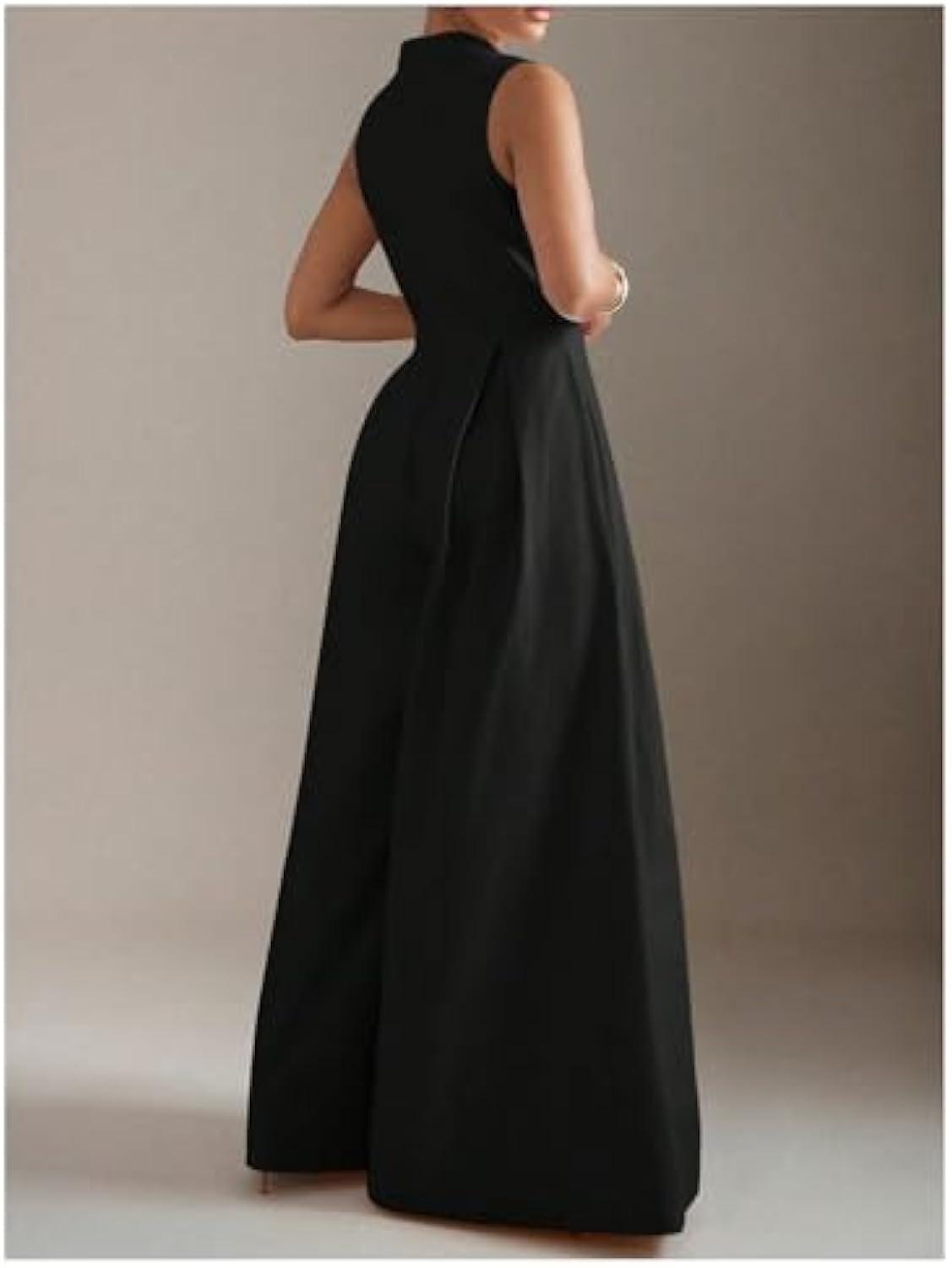 Women's High Waisted Wide Leg Jumpsuit