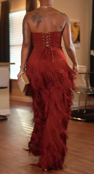 Sexy Tassel Suit