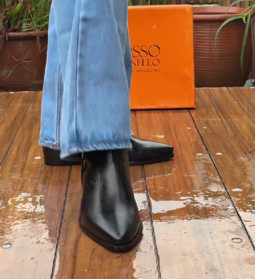 Men's Round-toe Cowboy Boots