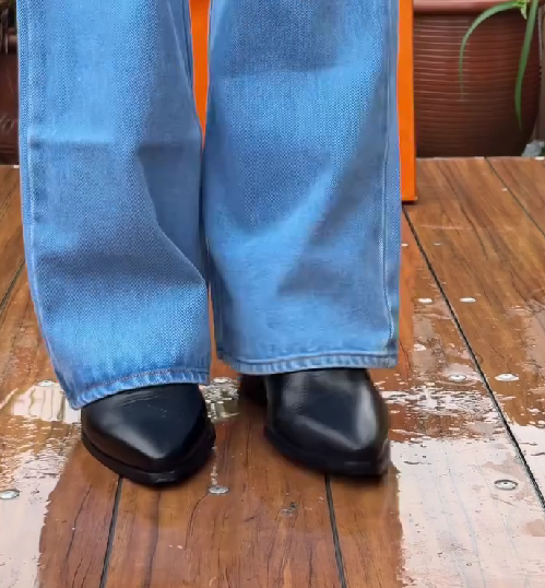 Men's Round-toe Cowboy Boots