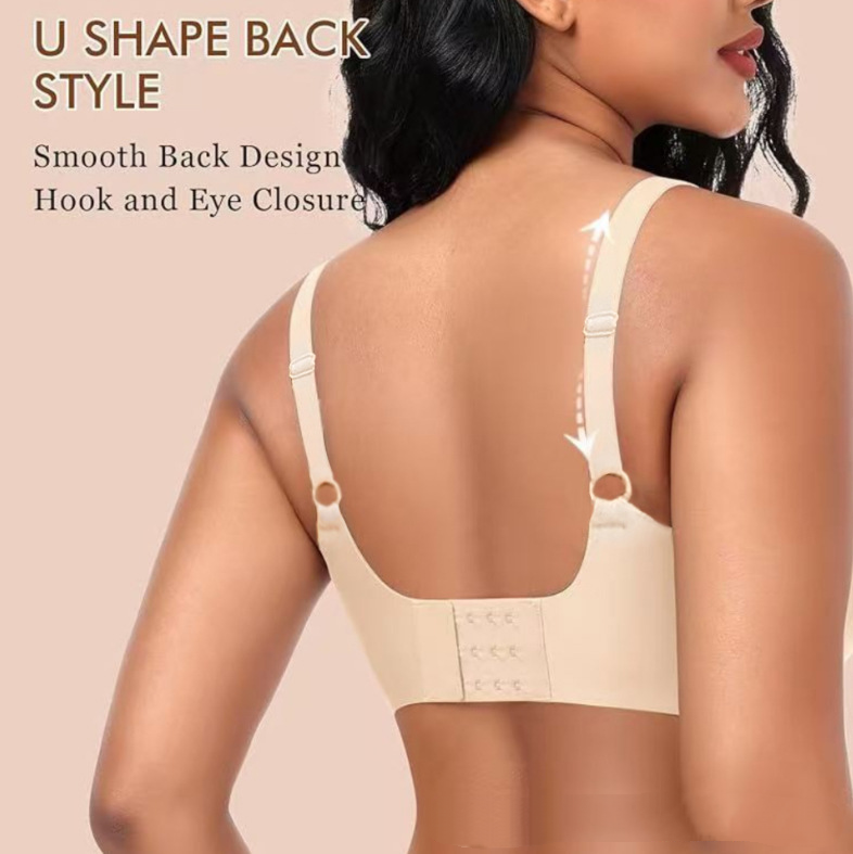 Mesh Deep V Everyday Comfy Bra