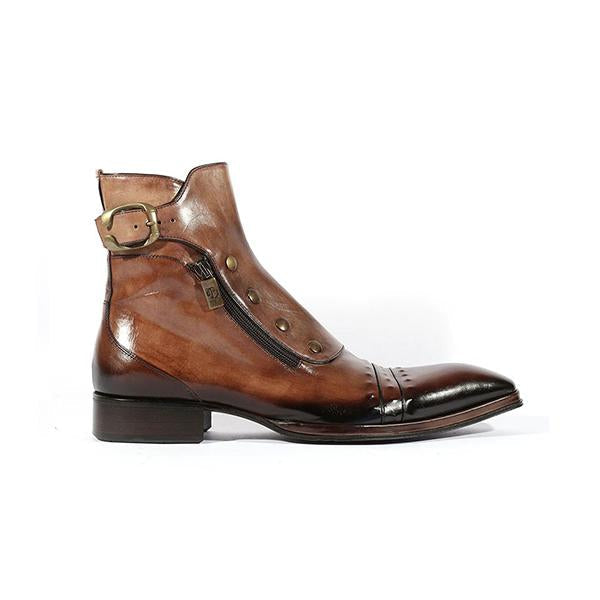 Men's Retro Fashion Side Zipper Chelsea Boots
