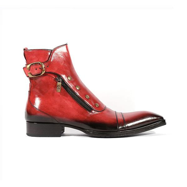 Men's Retro Fashion Side Zipper Chelsea Boots