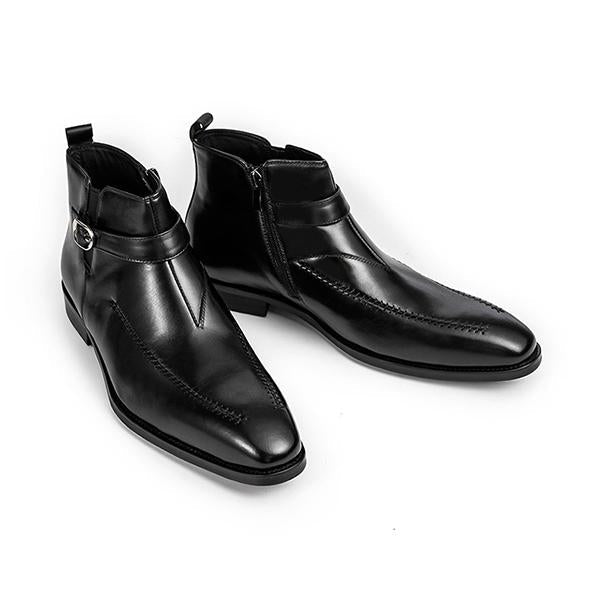Men's Retro Versatile Side Zipper Chelsea Boots