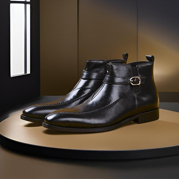 Men's Retro Versatile Side Zipper Chelsea Boots