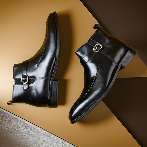 Men's Retro Versatile Side Zipper Chelsea Boots