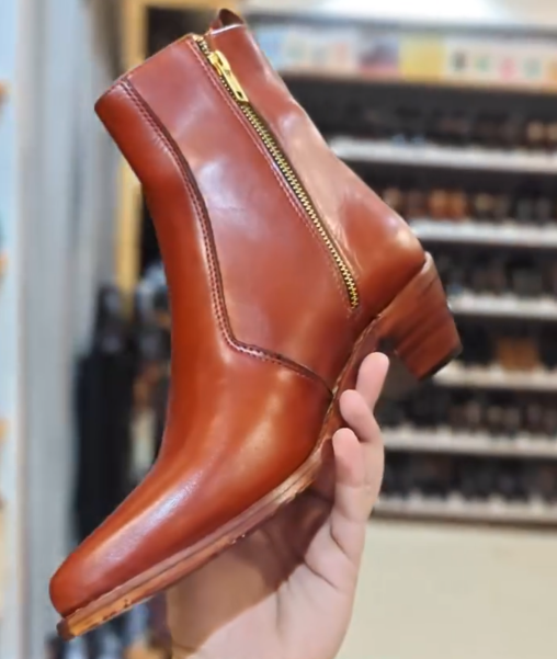 Men's Pointed Toe Ankle Boots