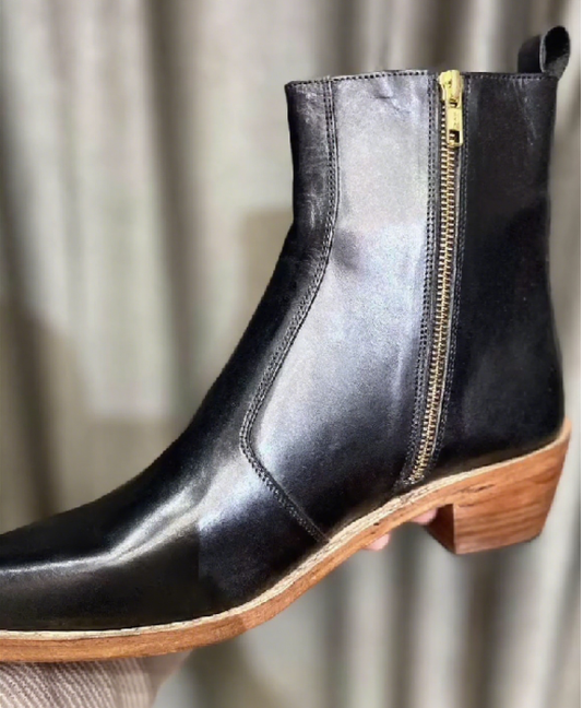 Men's Pointed Toe Ankle Boots