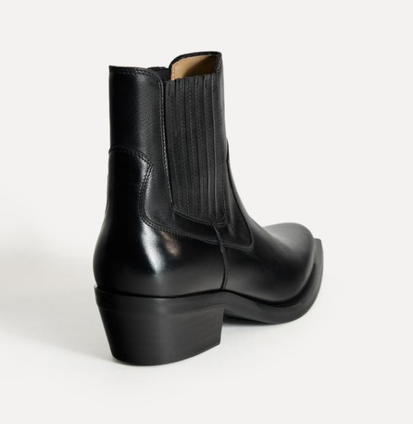 Men's Chelsea Pointed Toe Slip-on Short Boots