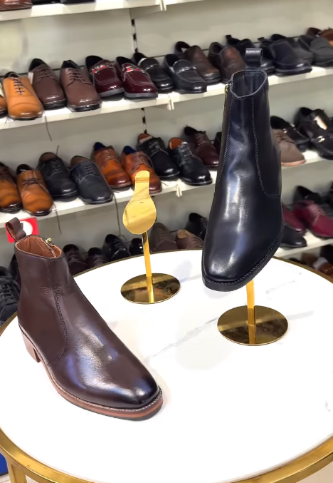 Men's T-Bar Chelsea Boots