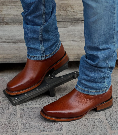 Men's Stretch Western Cowboy Boots