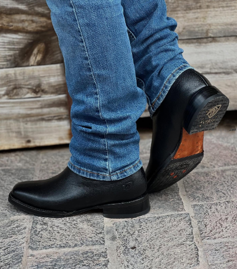 Men's Stretch Western Cowboy Boots