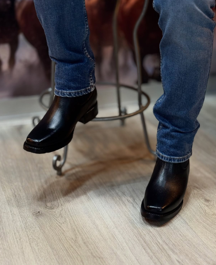 Men's Stretch Western Cowboy Boots