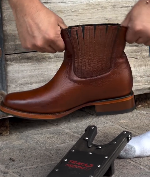 Men's Stretch Western Cowboy Boots