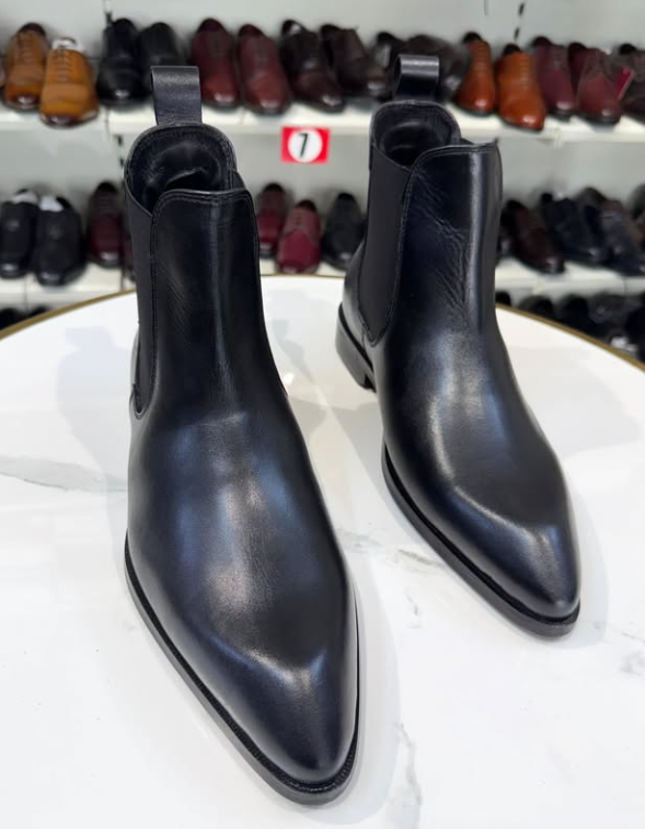 Men's Stylish Classic Pointed Toe Chelsea Boots