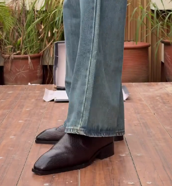 Men's T-Toe Western Cowboy Boots