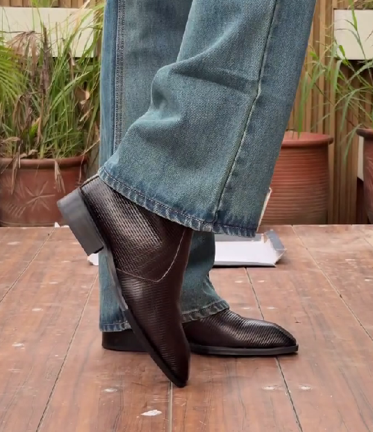 Men's T-Toe Western Cowboy Boots