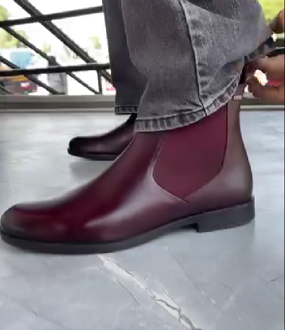 Men's Chelsea Boots Casual Round Toe Ankle Boots