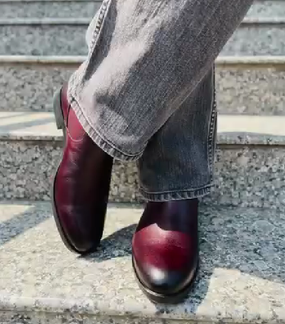 Men's Chelsea Boots Casual Round Toe Ankle Boots