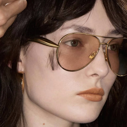 Toad-Shaped Metal Sunglasses