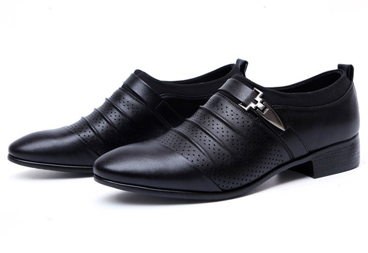 Men's Pointed-toe Slip-on Dress Shoes