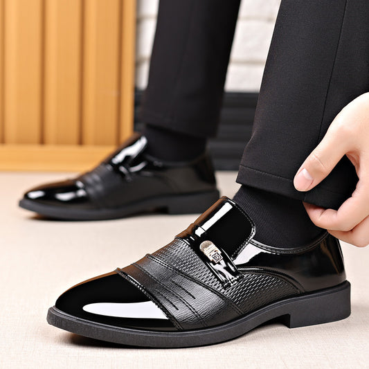 Men's Casual Business Formal All-match Mirror Shoes