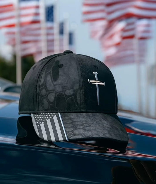 ✝️Adjustable Jesus 3 Nail Cross Hat 🎁