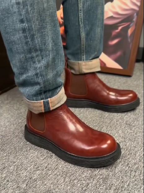 Handmade Retro Fashion Leisure Martin Boots