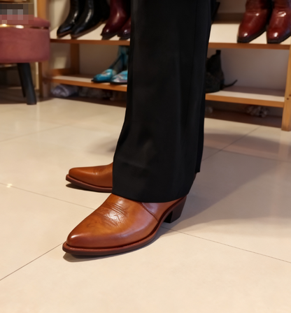 Men's Western Embroidered Cowboy Boots