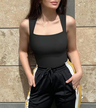Sleeveless Tummy Control Tank Tops Bodysuits