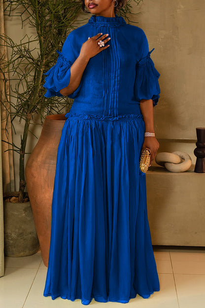 New French Style Maxi Dress