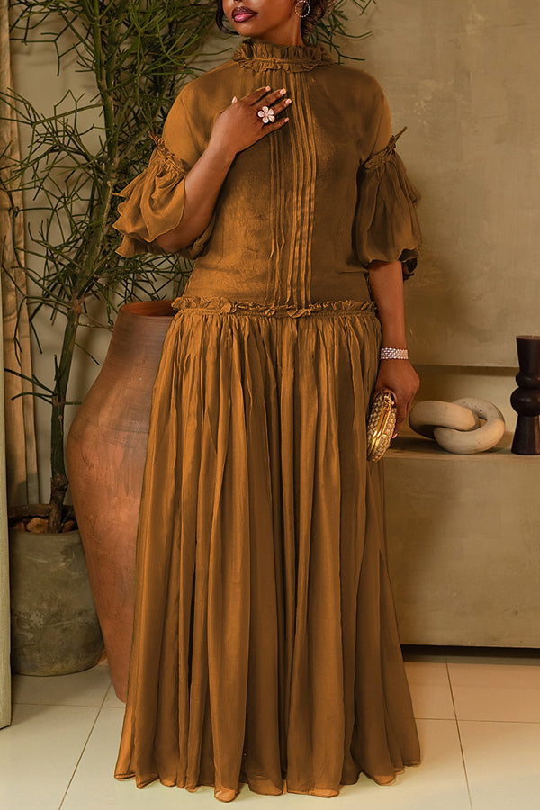 New French Style Maxi Dress