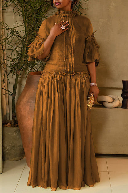 New French Style Maxi Dress