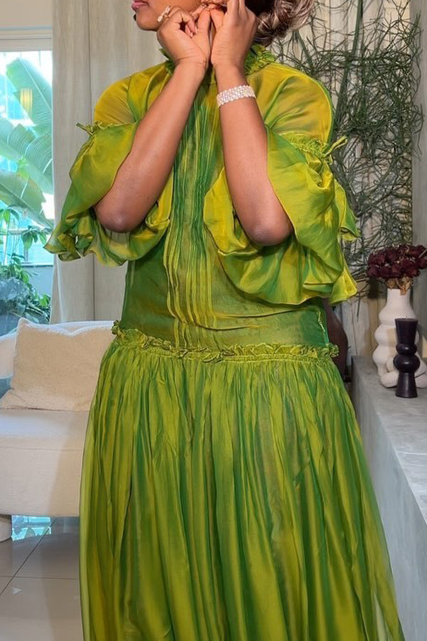 New French Style Maxi Dress