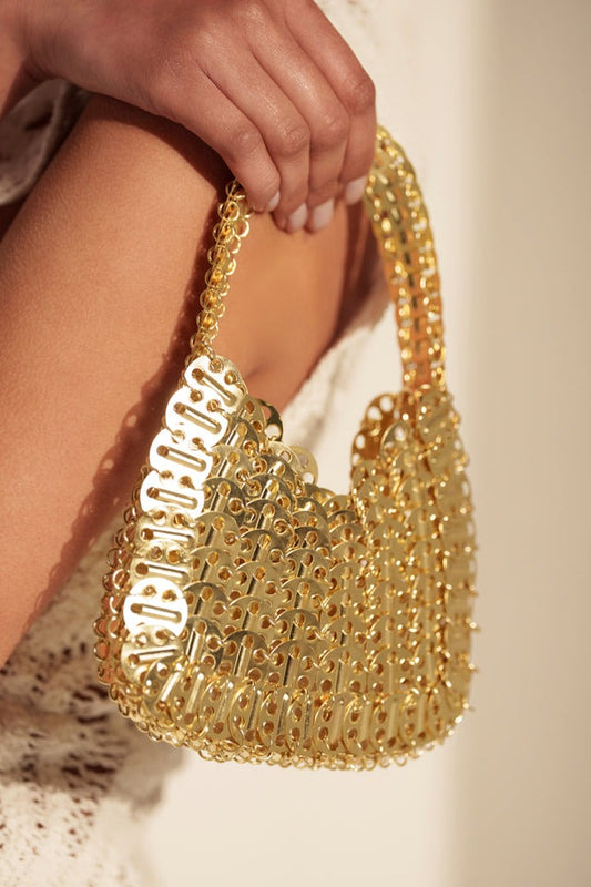 Sequined Tote Bag