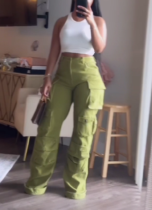 Multi-pocket Casual Overalls