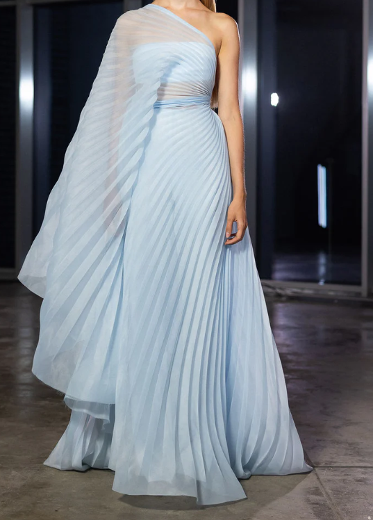 Bohemian Elegance  Pleated Dress