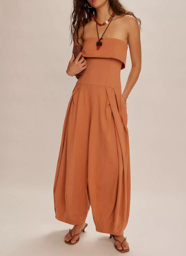 Tube Top Jumpsuit